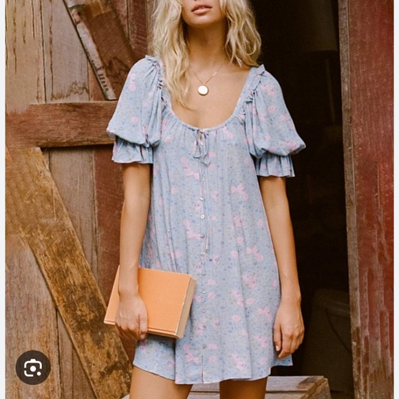 Spell Dolly Mini dress sz XS - Picture 2 of 9